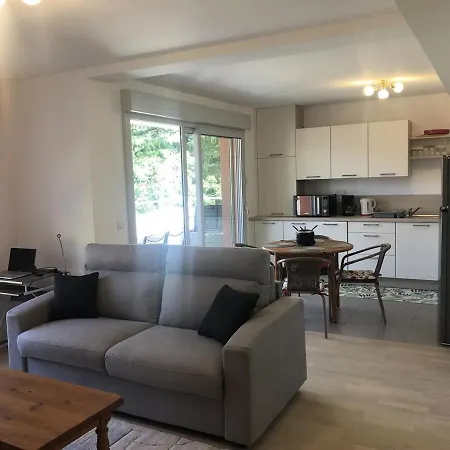T2 48 M2 Le Cliper B Proche Du Lac, 1 Garage Terrasse דירה