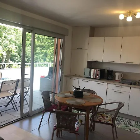 T2 48 M2 Le Cliper B Proche Du Lac, 1 Garage Terrasse אקס-לה-באינס