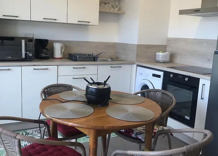 T2 48 M2 Le Cliper B Proche Du Lac, 1 Garage Terrasse アパート エクスレバン